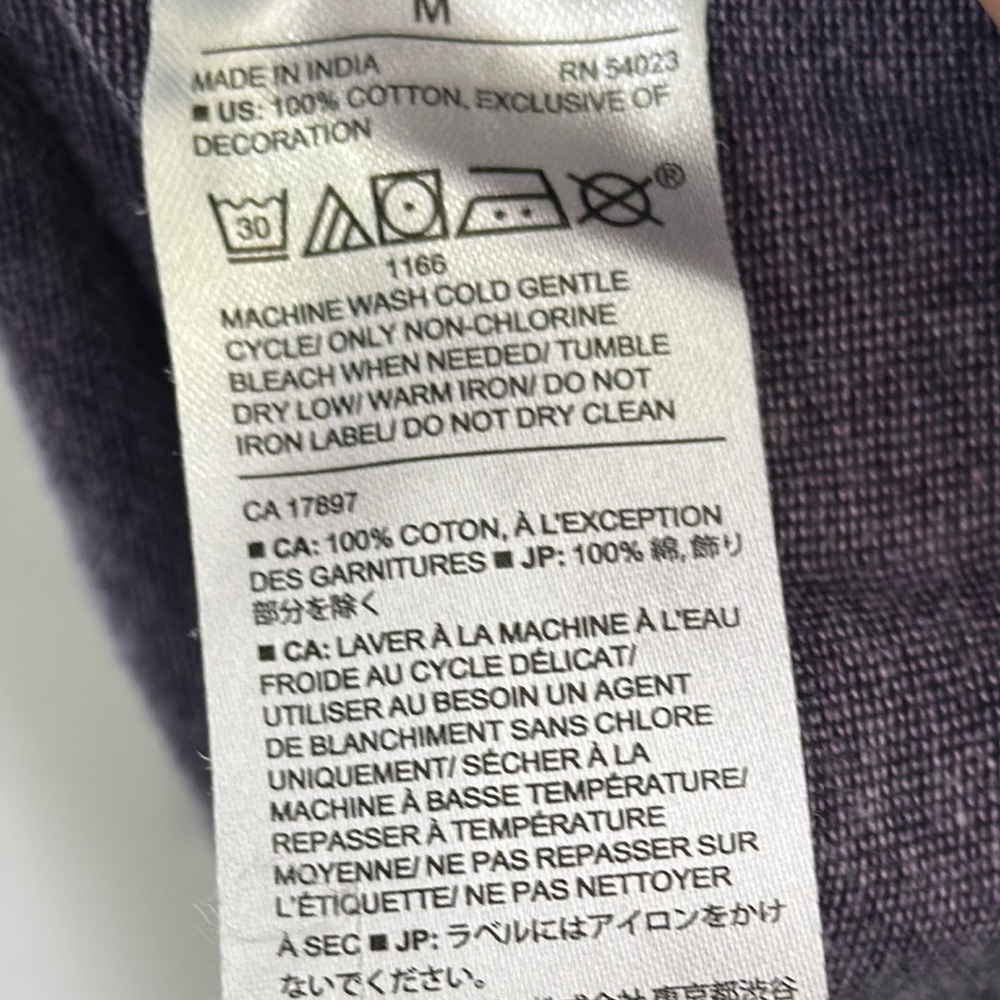 Banana Republic Purple Polo Shirt Cotton Blend Classic - Picture 7 of 7